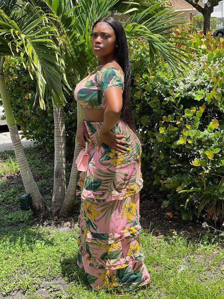 Maui Mami 2piece Skirt Set