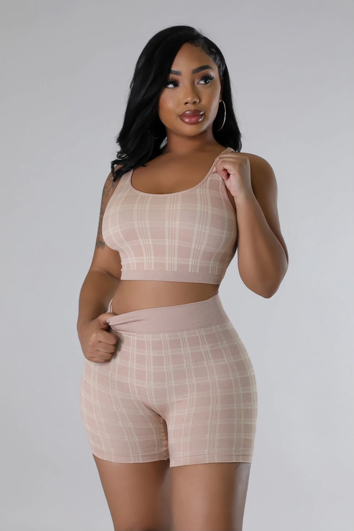 Carmel Lust 2piece Short Set