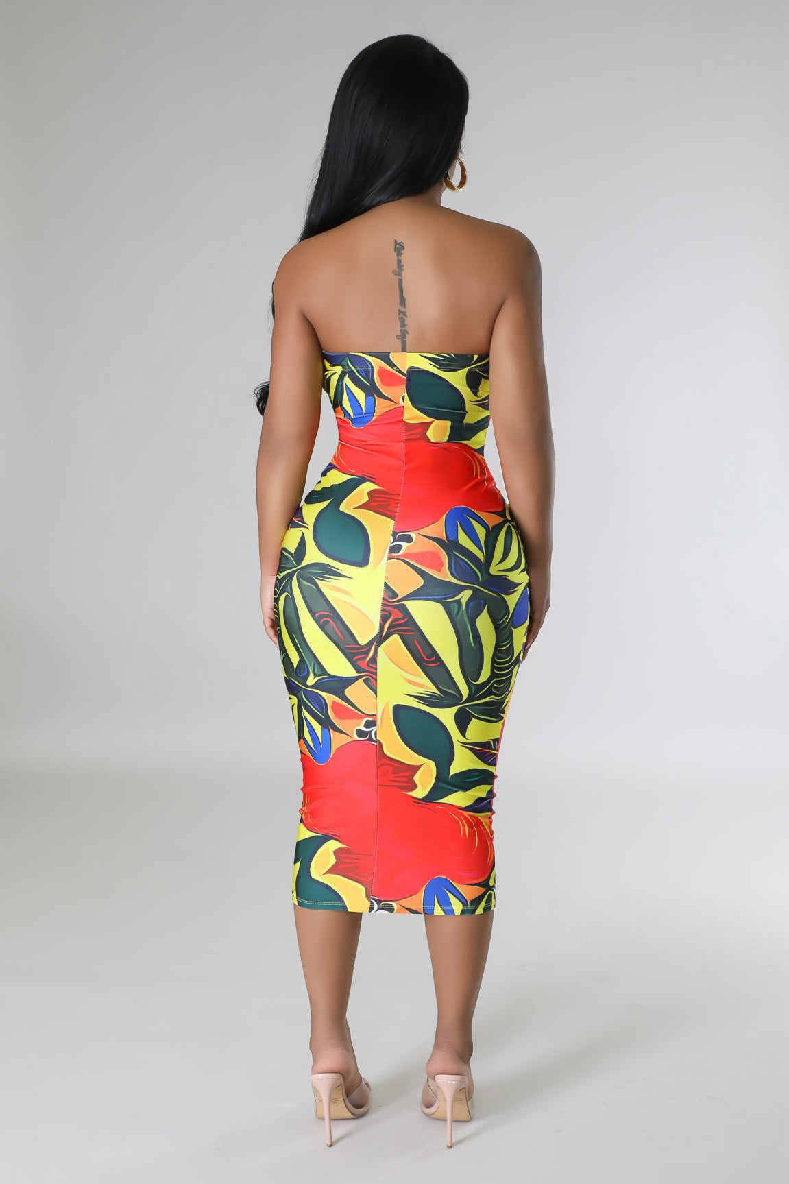 Janiya Tube Midi Length Dress