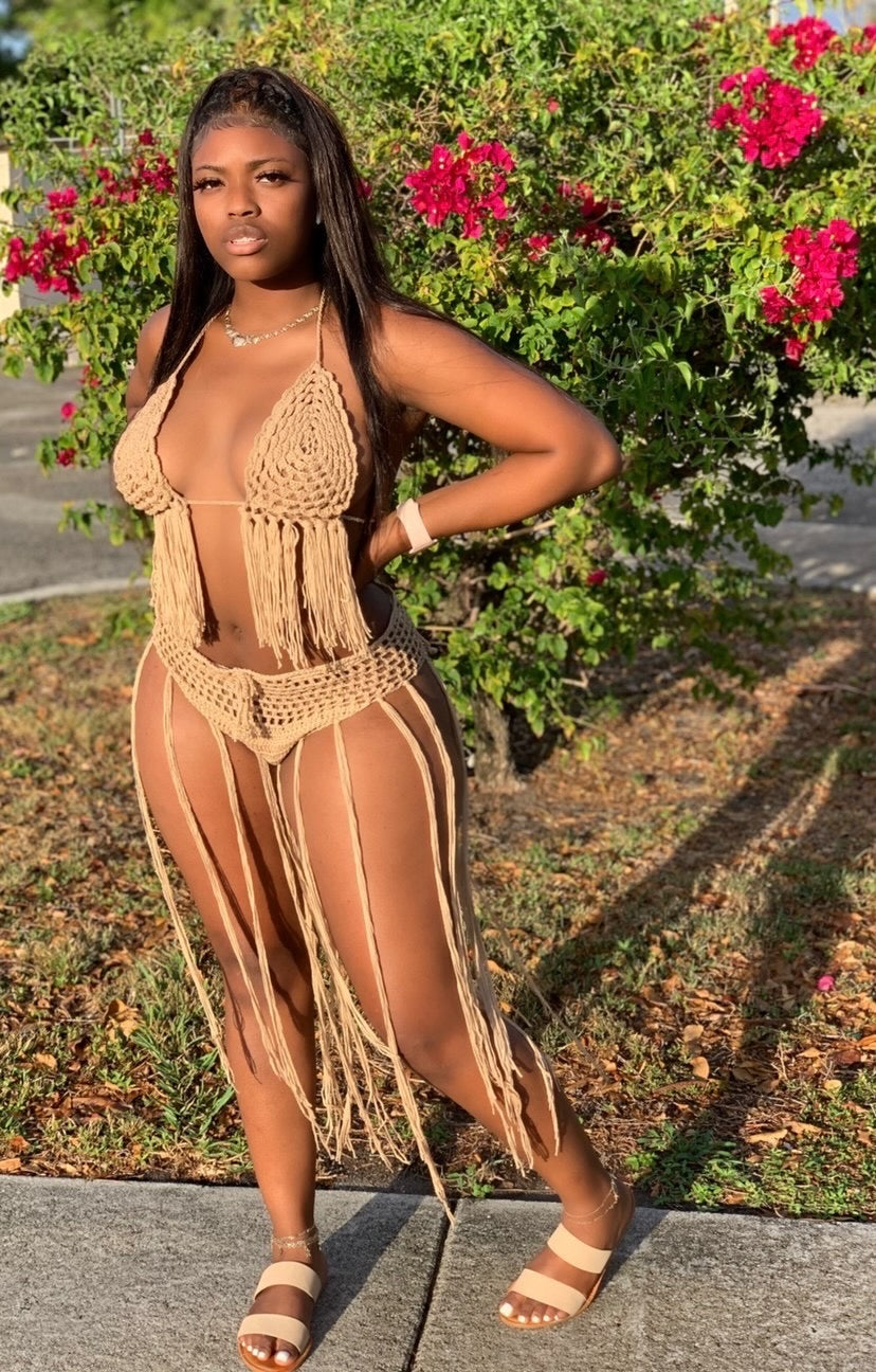 Maldives 🇲🇻 2Piece Set (Khaki)