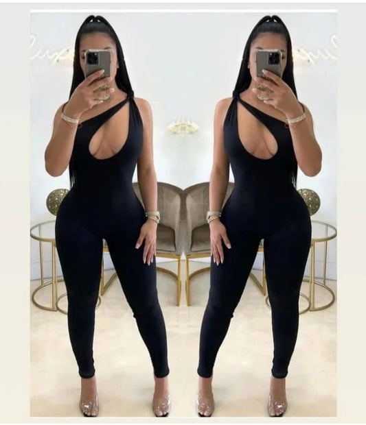 Knot Your Average Jumpsuit(Black)